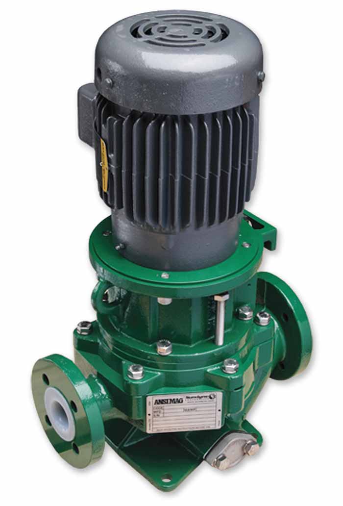 Superior resistance to chemical attack is required for pumps used in chlor-alkali production