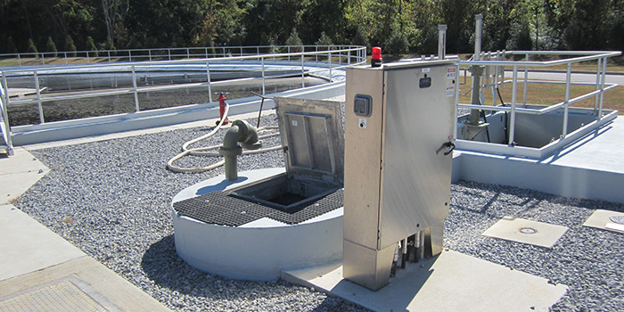 wastewater treatment plant