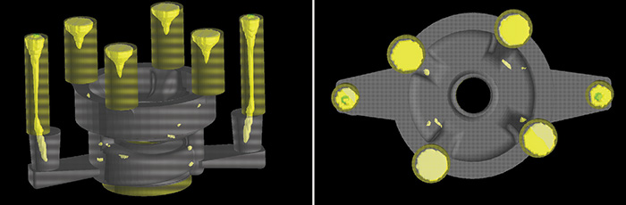 CFD analysis performed for both extreme and optimum condition