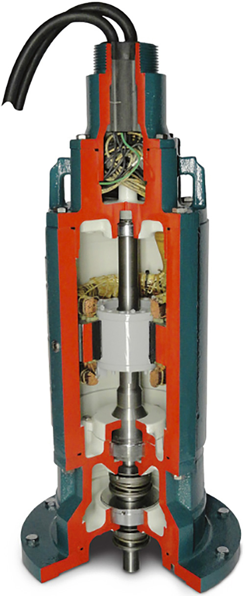 Submersible pump hot sale and motor