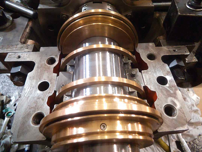 coupling end bearing housing