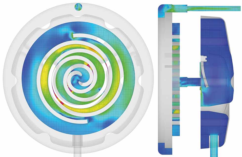 cfd simulation scroll compressor