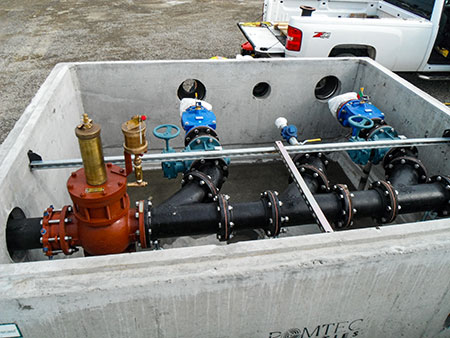 IMAGE 4: Pumping system at Port Arthur, Texas, refinery site