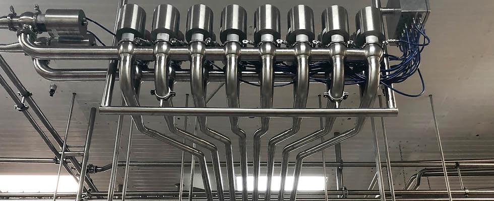 IMAGE 4: Crossroads flavor vats at a processing plant for an ice cream manufacturer