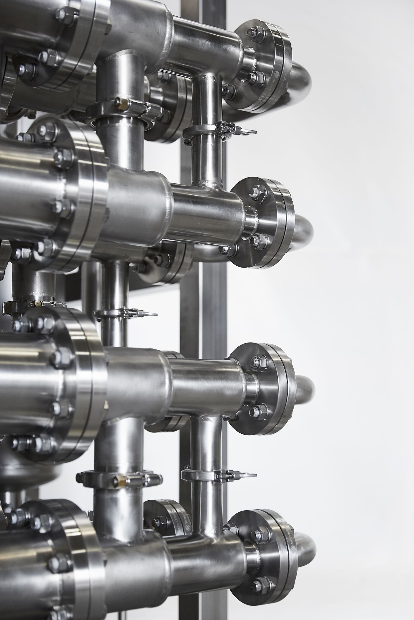 Tube-in-tube or annular space heat exchangers are designed for more viscous materials.
