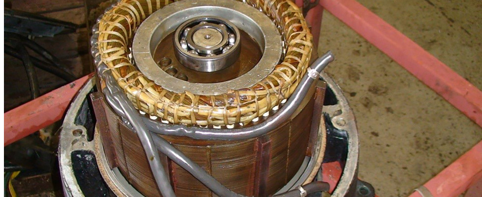 IMAGE 1: Oil-filled stator (Image courtesy of EASA)