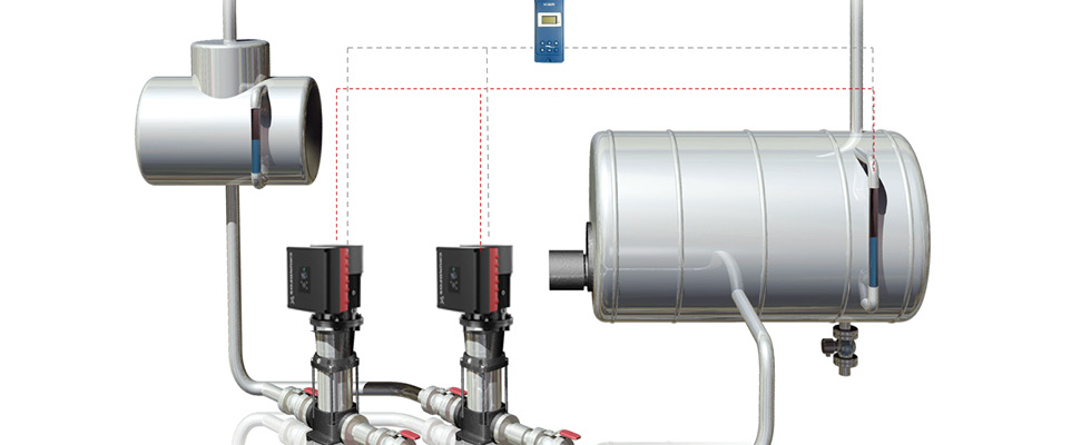 IMAGE 2: An intelligent direct boiler feed pump solution provides great steam quality due to the ability to keep a stable water level in the whole operating range of a given steam boiler.