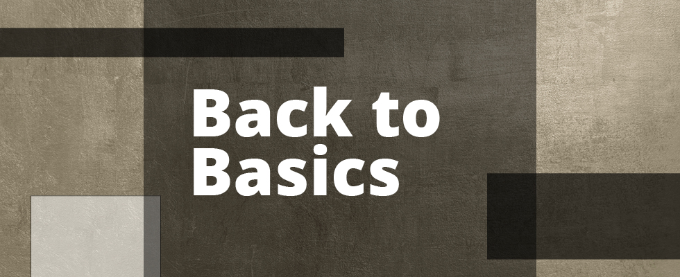 Back to Basics hero image