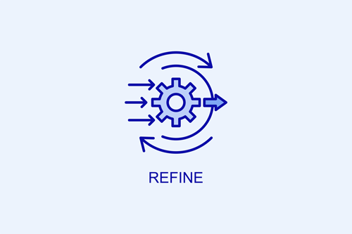 Refine Stock Image