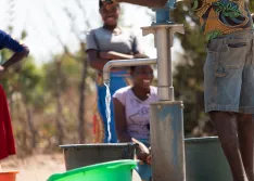 Design Outreach’s LifePump in use in Malawi. (Image courtesy of Design Outreach)