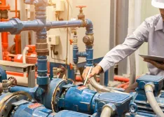 Stock Image of a Pump